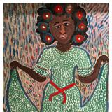 LL - Original Haitian Naïf Painting