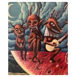 LL Yui Sakamoto Original Artwork / 'La Sandéa ylos Deablos' by Yui Sakamonto (2016)