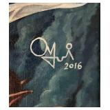 LL Yui Sakamoto Original Artwork / 'La Sandéa ylos Deablos' by Yui Sakamonto (2016)