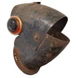 LL - Artisan Crafted Metal Fish Head Sculpture - Vintage Rust Patina