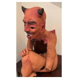 LL - Terracotta Demon Sculpture