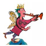 LL - Two Whimsical Metal Spring Figurines by Smock