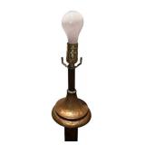 LLR - Pair of Vintage Brass Lamps