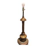 LLR - Pair of Vintage Brass Lamps