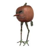 LL - Cast Iron Pumpkin 23' Tall Sculpture