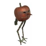LL - Cast Iron Pumpkin 23' Tall Sculpture