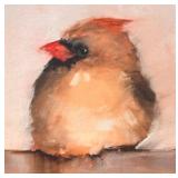 LL - Two Mary Gregory Studio Bird Prints