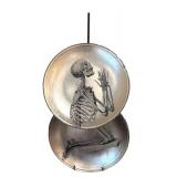 LL - Eva Kantor Loot Pieces Praying Skeleton Plate Decor