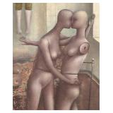 LL - 'Everywhere Life' Original Painting on Board by Shura Alexander Petrov