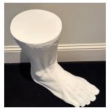 LLR - Seletti Colossus Foot Side Table - White Sculptural Table