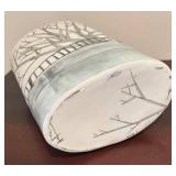 LL - Tree Branch Painted Design Ceramic Vase