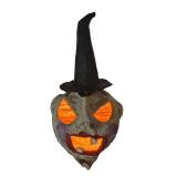 LL - Vintage Style Papier-Mâché Witch Lamp