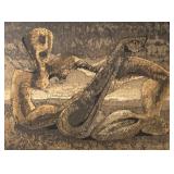 LL - Ralph Peplow 'Driftwood' - Silk Screen in Colors Print Limited Edition 5/40