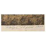 LL - Ralph Peplow 'Driftwood' - Silk Screen in Colors Print Limited Edition 5/40