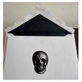 O - D.L. & Co Skull Note Cards 12-Pack - 7 1/4 x 5 1/4 - Envelopes Included