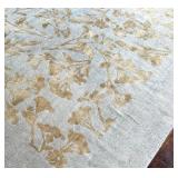 K2 - Odegard Valeriana Rug - Handmade Ice Blue 10 ft x 14 ft