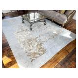 K2 - Odegard Valeriana Rug - Handmade Ice Blue 10 ft x 14 ft