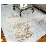 K2 - Odegard Valeriana Rug - Handmade Ice Blue 10 ft x 14 ft