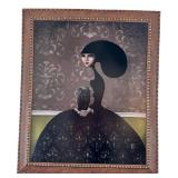 Nicholas Harper - Greta Original Acrylic Painting on Board / 'Greta' by Nicholas Harper