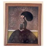 Nicholas Harper - Greta Original Acrylic Painting on Board / 'Greta' by Nicholas Harper