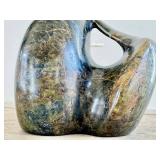 CB - Kelly Etidlouie Cape Dorset Inuit Stone Carving - Abstract Figure