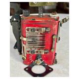 K4 - Ashworth Velvet Pipe & Cigarette Tobacco Steampunk Sculpture