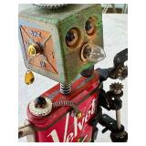 K4 - Ashworth Velvet Pipe & Cigarette Tobacco Steampunk Sculpture