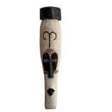 LR - Carved Wooden Fang Mask from Gabon