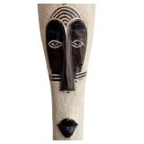 LR - Carved Wooden Fang Mask from Gabon