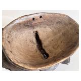 Carved Wooden Traditional African Jimini / Djimini Wooden Mask
