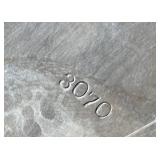 Vintage British Sterling Silver Bowl With Gold Wash Interior