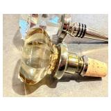 Decorative Bottle Stoppers (Lot of 2)