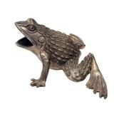 Bronze Frog Figurine - Hollow Mouth