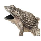 Bronze Frog Figurine - Hollow Mouth