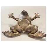 Bronze Frog Figurine - Hollow Mouth