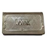 Antique Vesta Case - Fire Engraved Metal Match Safe