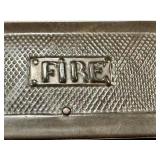 Antique Vesta Case - Fire Engraved Metal Match Safe