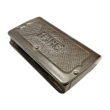 Antique Vesta Case - Fire Engraved Metal Match Safe