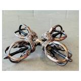 K - Ornate Doubl Vajra / Crossed Dorje