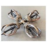 K - Ornate Doubl Vajra / Crossed Dorje