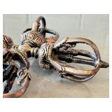 K - Ornate Doubl Vajra / Crossed Dorje