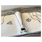 K6 - Ceramic Two-Chamber Tray - Artisan Crafted