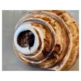 O - Conch Shell - Natural Seashell, 7in L x 3.75in W, Coastal Display Piece