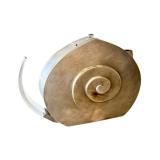 Spiral Teapot Sculpture - Artisan Metal Art