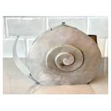 Spiral Teapot Sculpture - Artisan Metal Art
