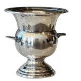 Vintage Sterling Silver Toothpick Holder - Monogram LG, Goblet-Style with Dual Handles