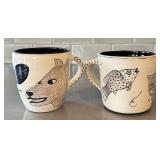 K2 - Amy Sabrina Mugs - Handcrafted Ceramic Pair