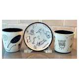 K2 - Amy Sabrina Mugs - Handcrafted Ceramic Pair