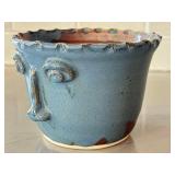 K - RLM Signed Artisan Pottery Planter