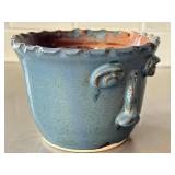 K - RLM Signed Artisan Pottery Planter